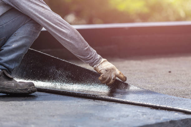 Professional Emergency Waterproofing technician working in Wynnewood, PA
